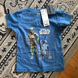 Uniqlo star wars boy t-shirt size 3 new nwt